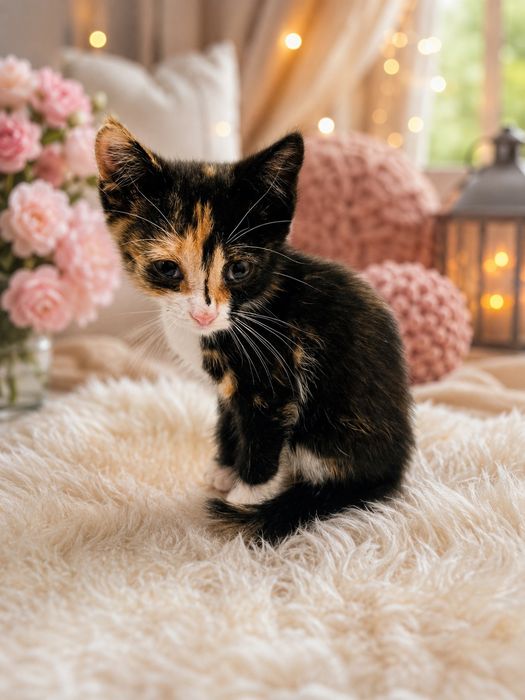 Котенок девочка 2 месяца