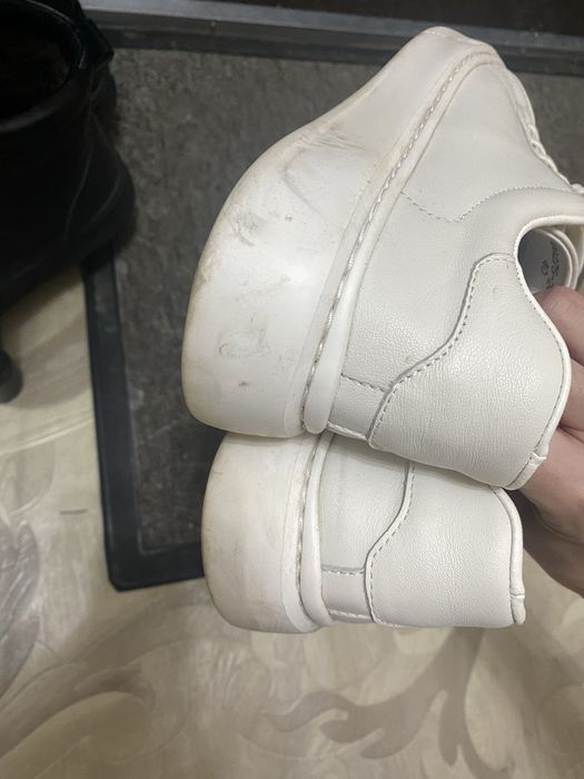 Кожанные кроссовки