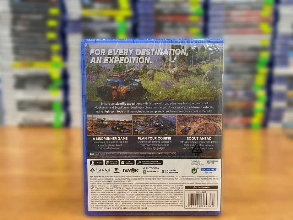 Новый Expeditions: A MudRunner Game PS5 Большой Выбор Игр