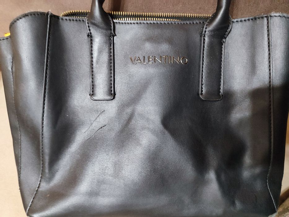 Черна чанта Валентино оригинална
