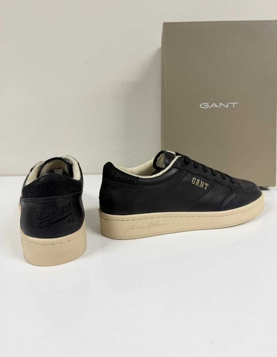 GANT Mc Julien Black Leather Gold  [Нови) – Размер 39 (25.5 см стелка)