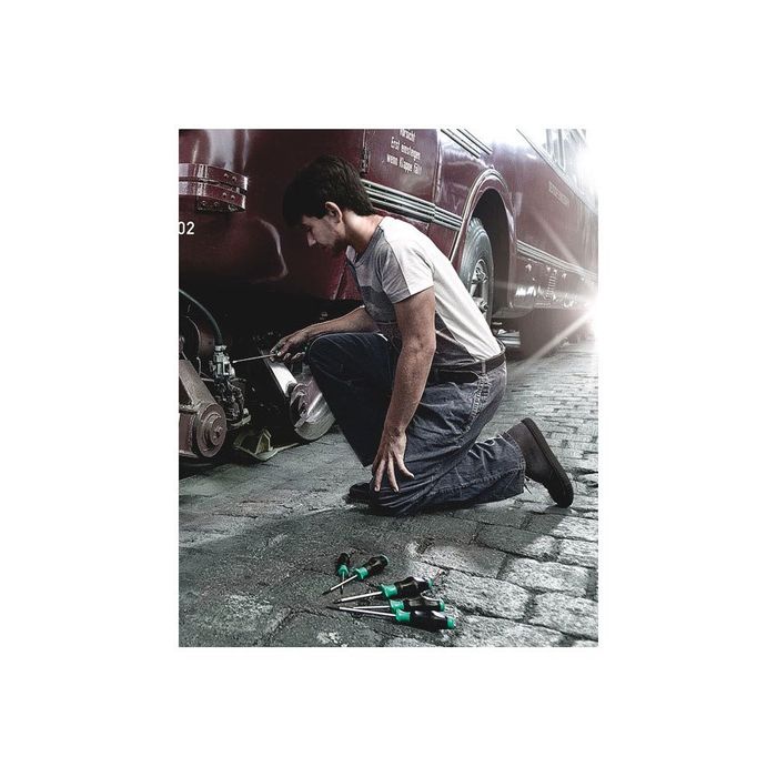 Wera 334/6 si 1367/6,Set surubelnite și torx,6 pcs cu suport,sigilat