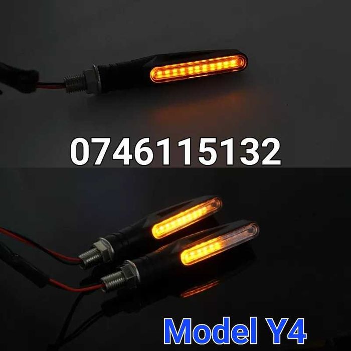 Motocicleta Moto Atv-Semnalizare-Semnalizari Dinamice LED-Universal-Y4