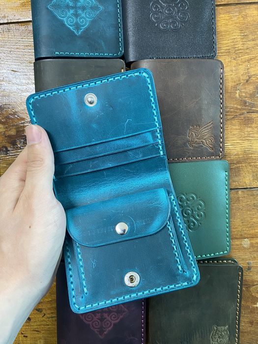 Кожаный портмоне