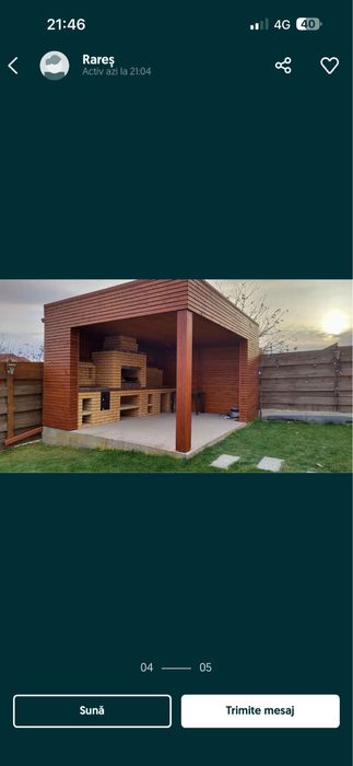 Foisoare, terase, șerpante