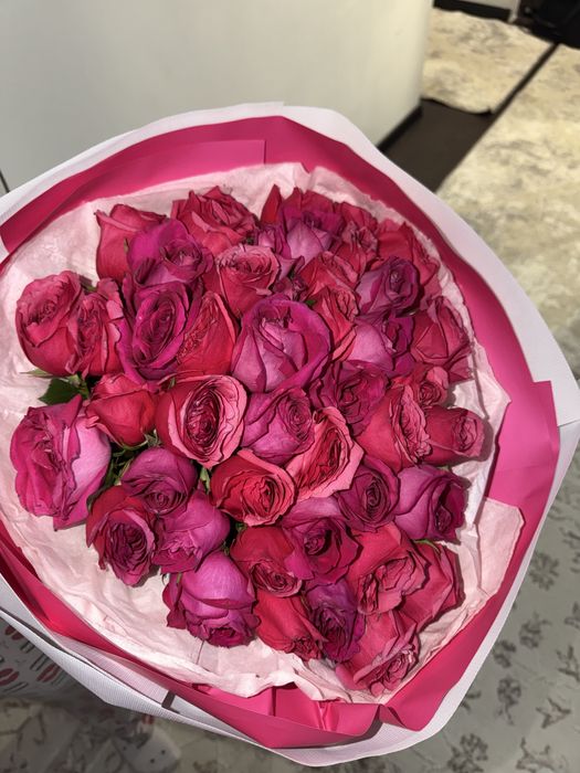 Свежий букет 51шт