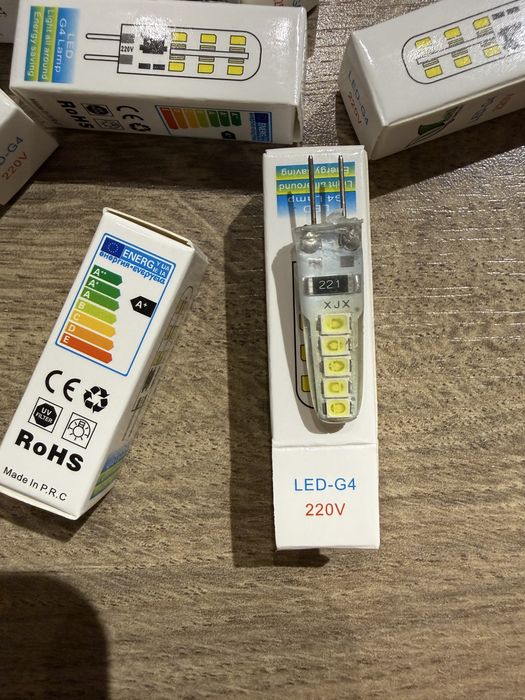 Лампочки LED G4 холодный