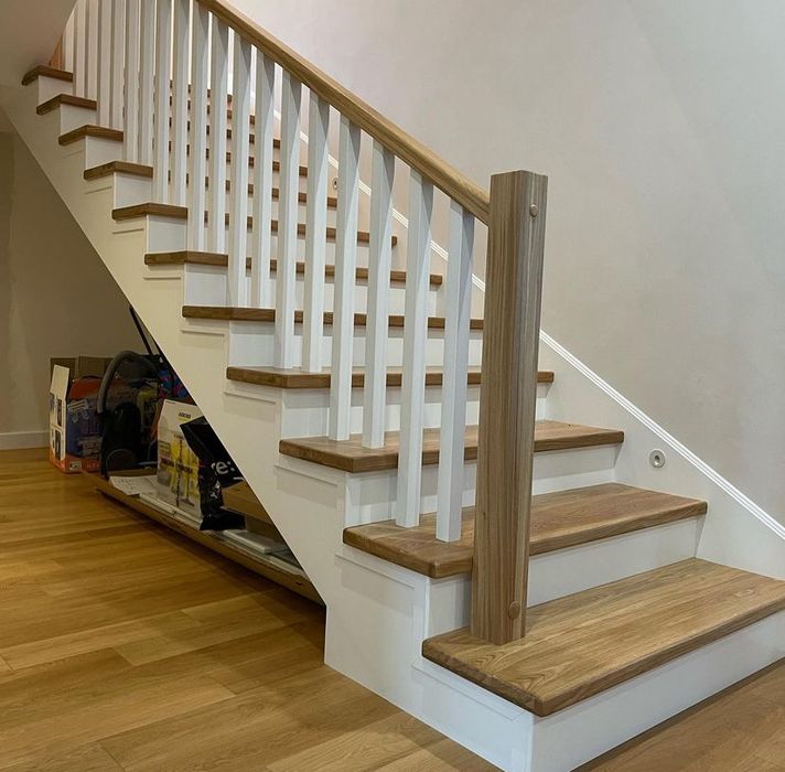 Лестница установка