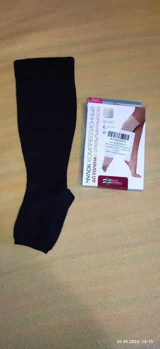 Чулок (гольф) компрессионный. Новый.