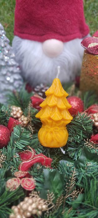 Восъчни Коледни свещички