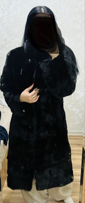 Шуба норковая чер