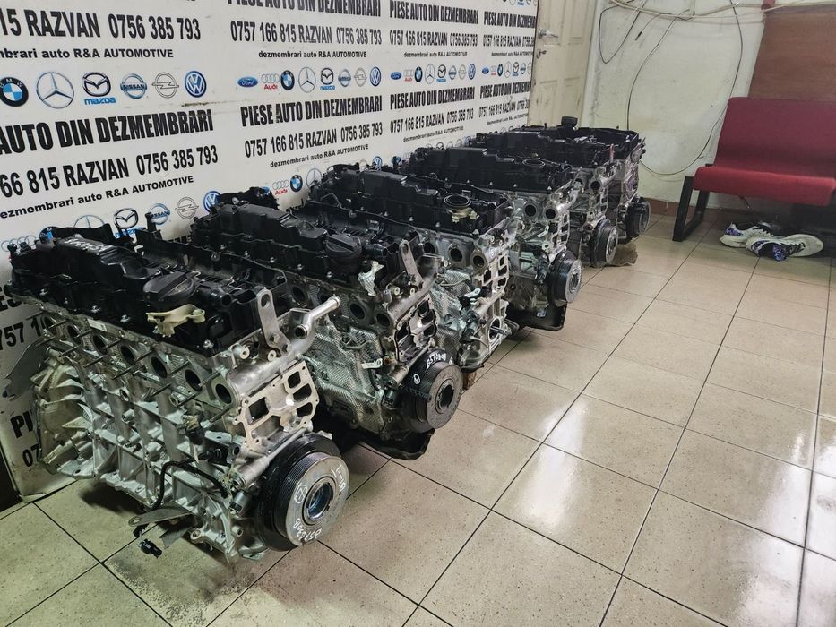 Motor Bmw 4.0 D 3.0 D B57D30B Twin Power Turbo Bi-Turbo Nou Sub 1.000 Km Euro 6 X Drive Si S Drive