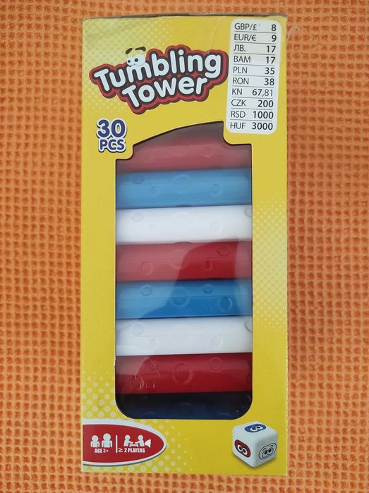 Настолна игра за баланс Tumbling tower /Падаща кула/