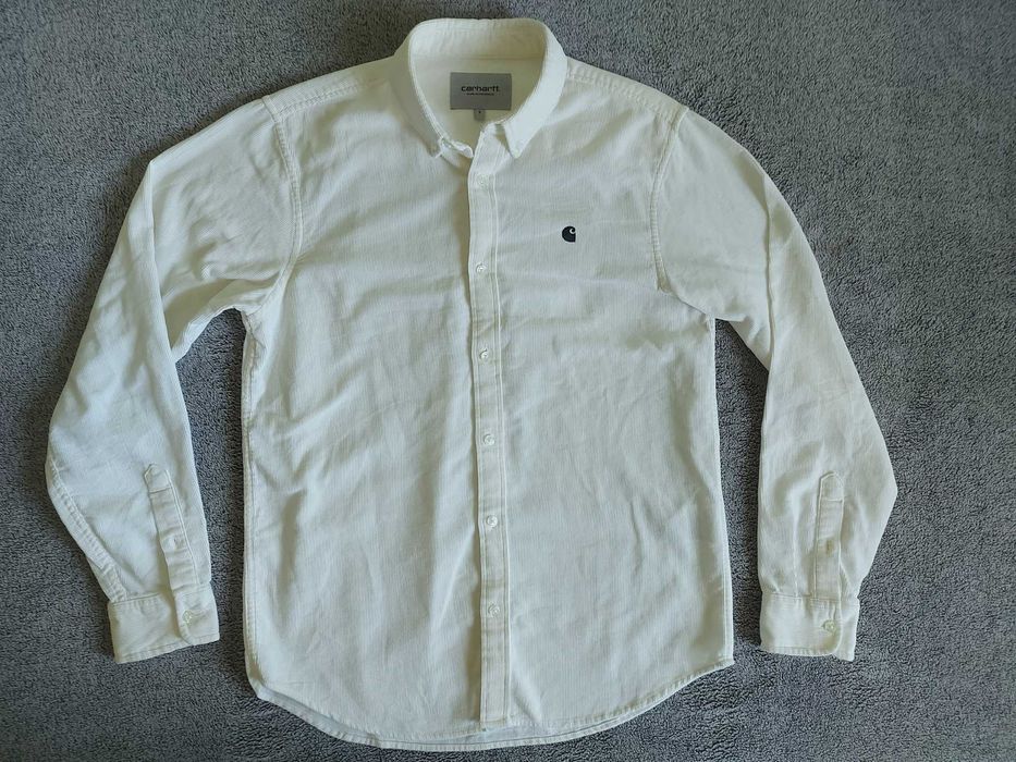 Мъжка риза Carhartt Madison Cord Shirt - размер S