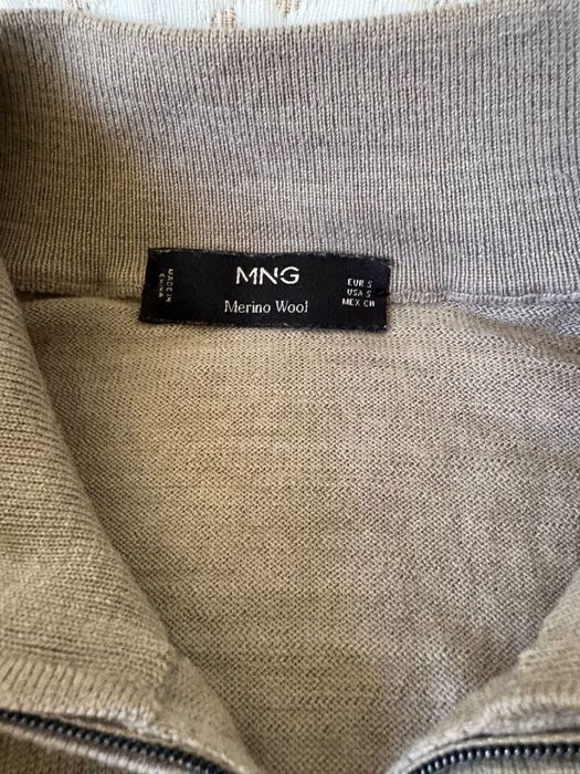Half Zipper пуловер Mango