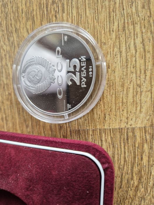 Monedă paladiu Pd 31,1 grame, 1 oz