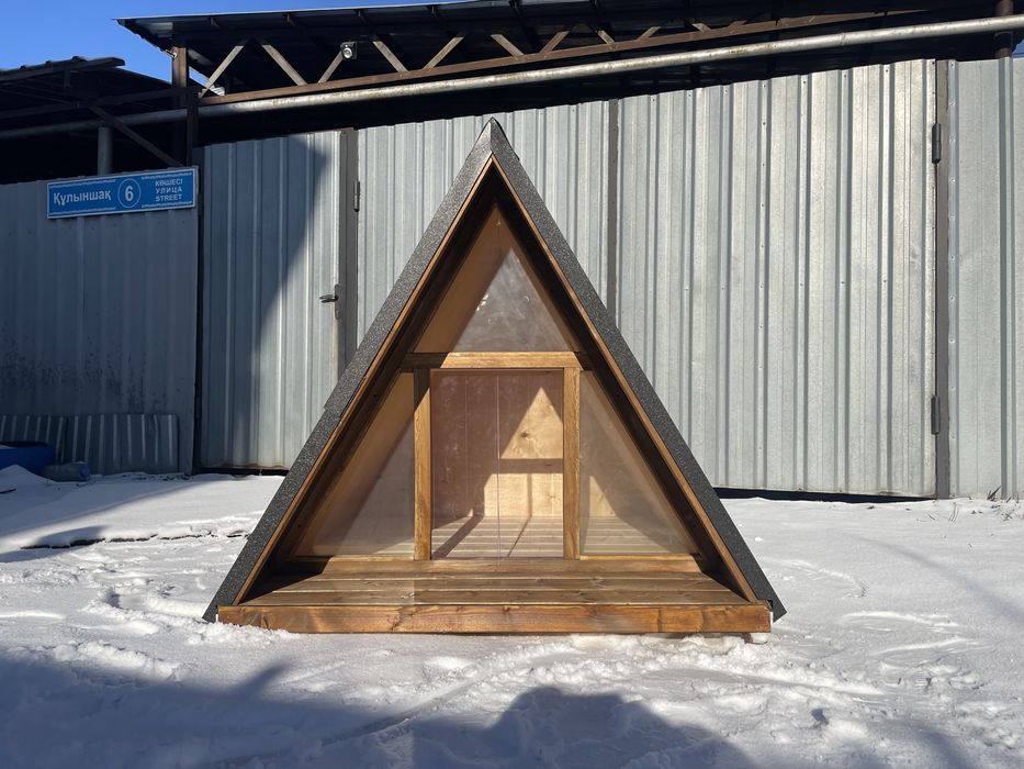 Будка а-фрейм для собак, Алматы