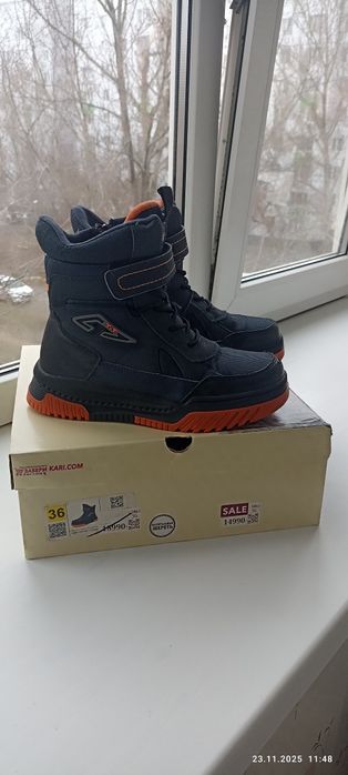 Зимние ботинки р.36