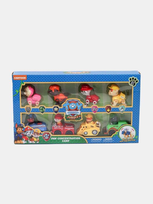 Набор Щенячий патруль фигурки героев, Dog Heroes Paw Patrol posbon