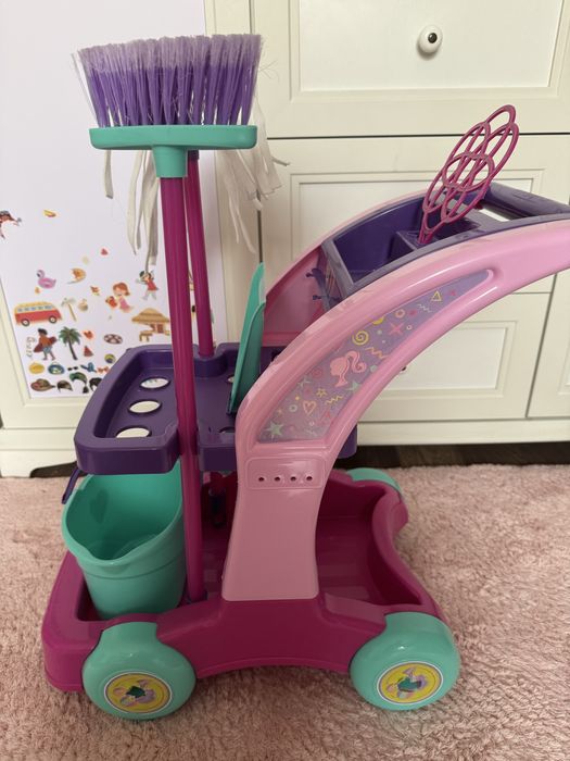 Детски  комплект за почистване Barbie