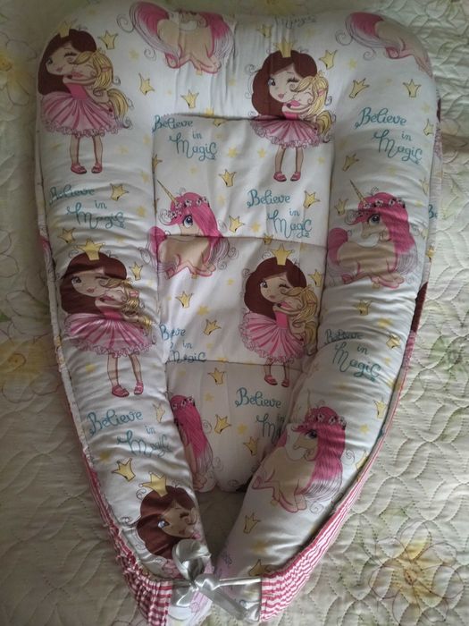 Кокон-гнездо для девочки