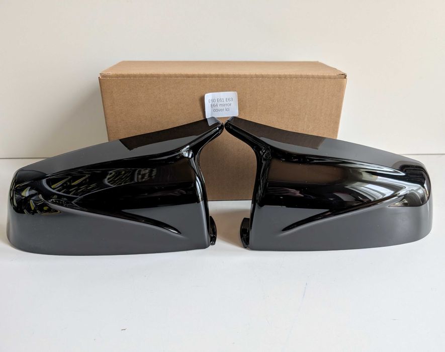 Капаци огледала BMW Е60 фейслифтЕ61 Е63 Е64 черни БМВ facelift lci