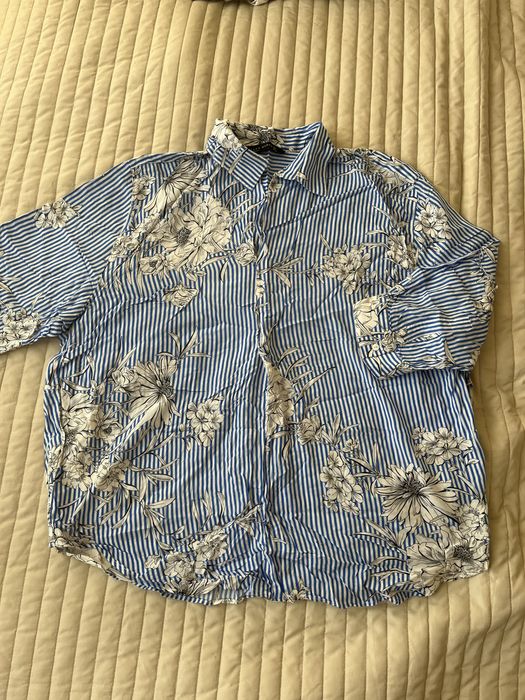 Риза с широк ръкав Zara