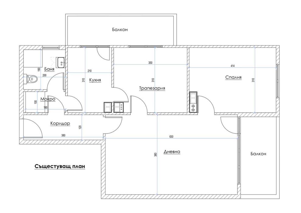 Продава 4-стаен апартамент гр. Шумен
