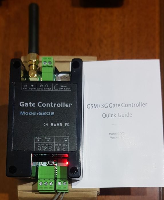 GSM реле, Дистанционное управление с телефона G202