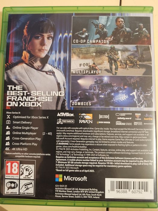 Vând joc Call of Duty black ops 7