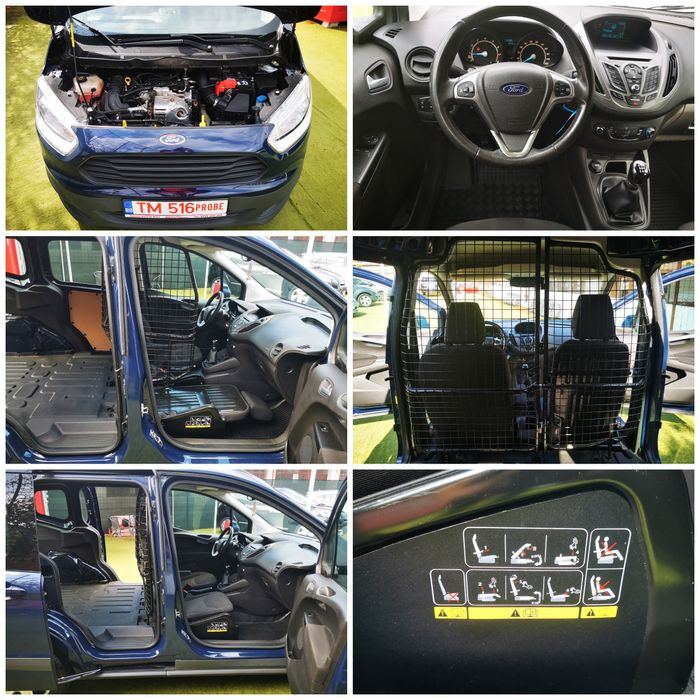 Autoutilitara Ford Transit Courier 1.0 Ecoboost-An 2017-Euro6-112.000km- Aer condiționat -Unic Proprietar-Vanzare Cash sau in Rate