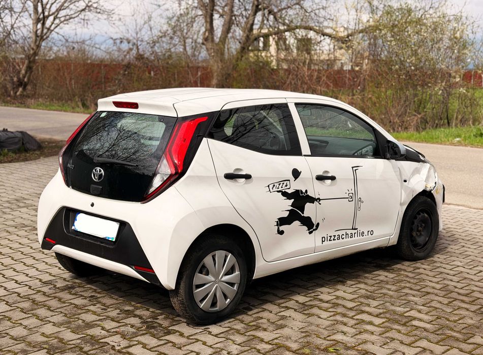 Toyota Aygo 2022, EURO 6, Unic proprietar, TVA deductibil avariat