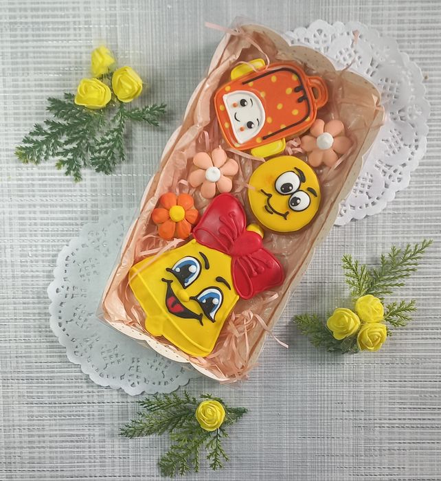 Пряничные подарочные наборы на 1 сентября