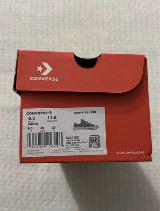 Converse chuck 70 размер 43