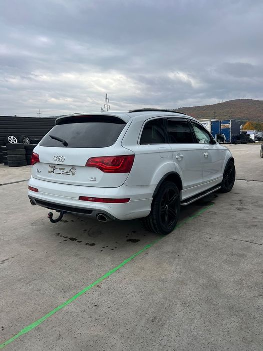 DEZMEMBREZ Piese Auto Audi Q7 Facelift Motor 3.0 diesel cod CJM CRC CJG Cutie viteze Automata NAC Fata completa Bara fata spate injectoare Turbina Kit Injectie Far Bi-xenon Led Portiera fata spate Carlig Jante aluminiu Interior Piele Volan S line Haion el