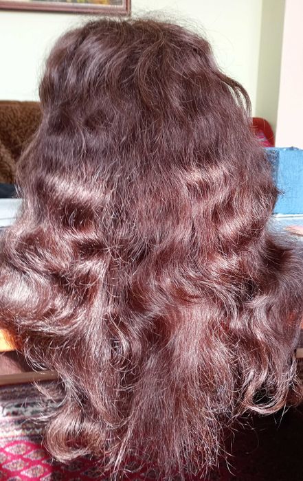 Дамска перука от естествен косъм