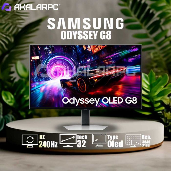 Samsung Odyssey G8 32" 4K 240Hz - LS32FG810SMXUE