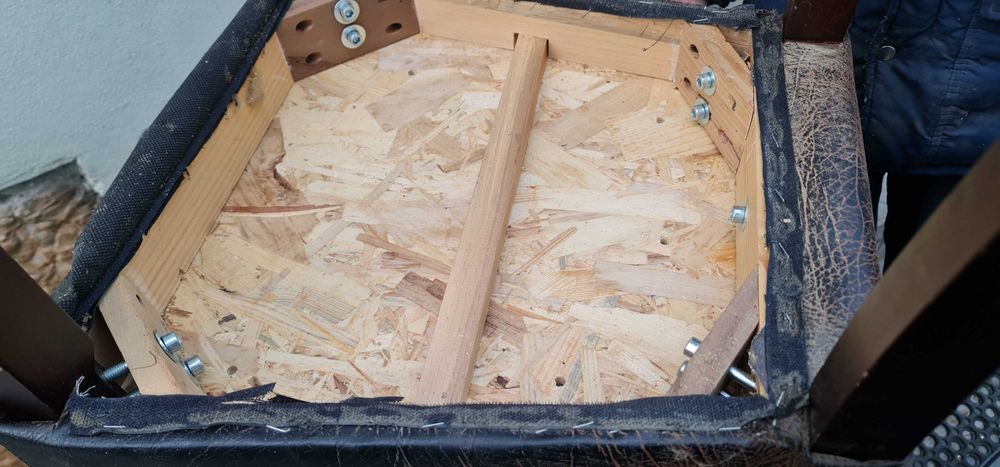 Vand 7 scaune masa din piele naturala Wolf Möbel din Germania