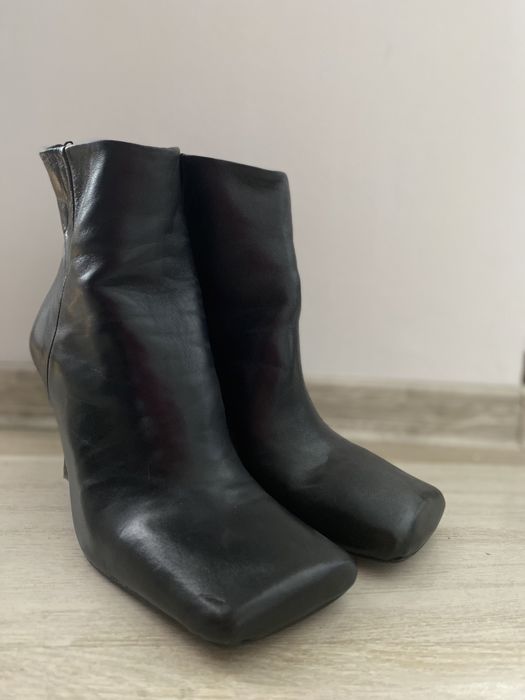 Botine din piele Zara 36