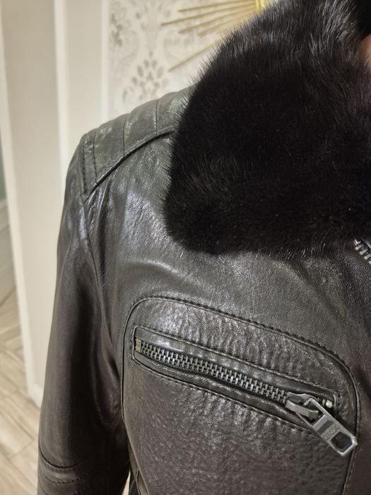 Дубленка (пилот) зимняя цигейка