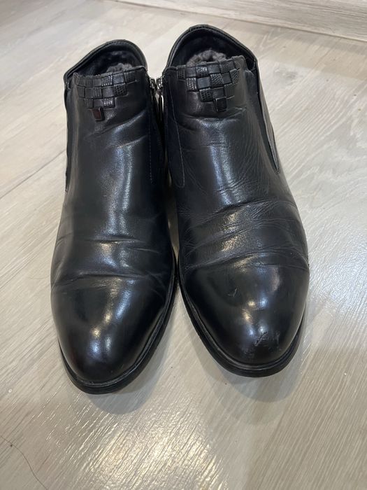 Сапоги мужские кожаные Basconi