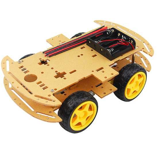 Arduino 4WD Robot Car — Yosh dasturchilar uchun aqlli avtomobil! (+10)