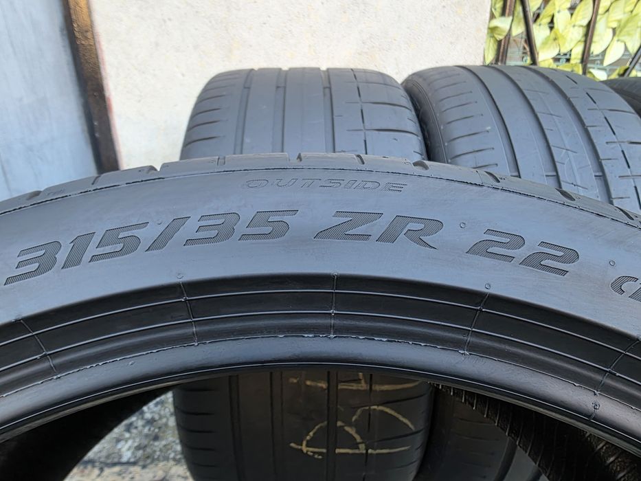 Vând două anvelope de vara pirelli 315 35 22  dot  2324