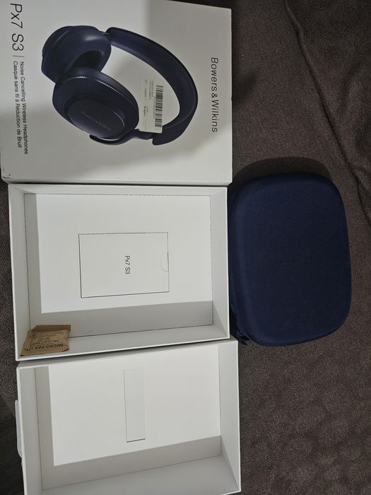 Bowers & Wilkins Px7 S3 (Indigo) – Като нови, 23 месеца гаранция!