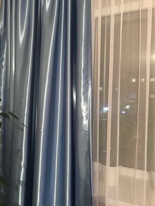 Комплект шторы с тюлями