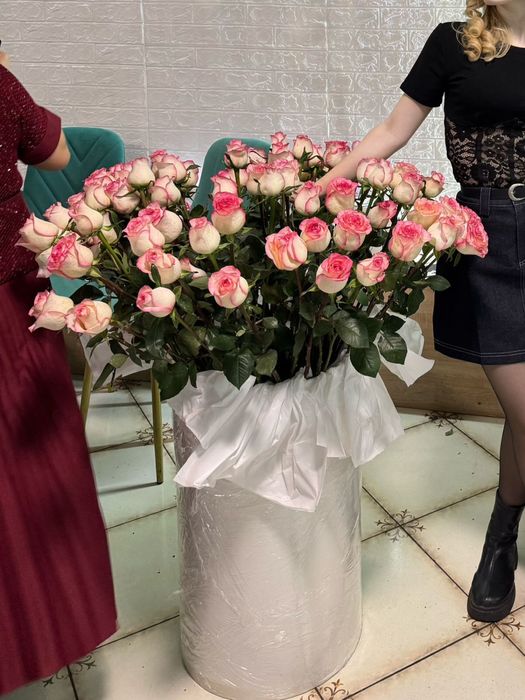 Цветы в коробочке