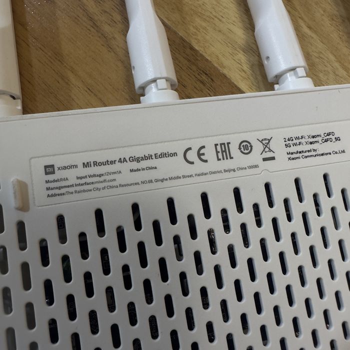 Wifi роутер Xiaomi R4A