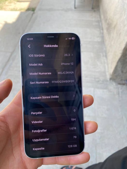 İphone 12 80%yomks srochna
