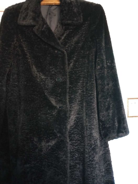 Haina de blana imitatie astrahan