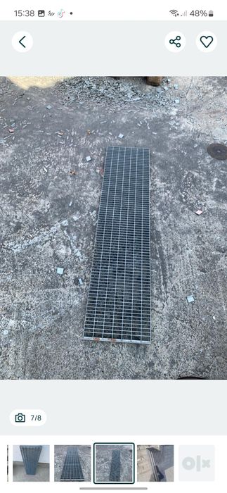 Trepte zincate galvanizate